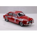 Saab 96 V4 Rally 1973 - "1" red